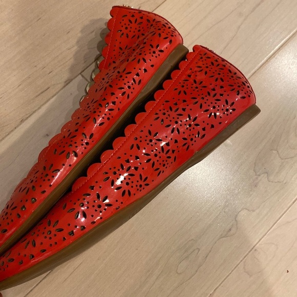 Coach patent leather cut out shoes - Picture 4 of 11